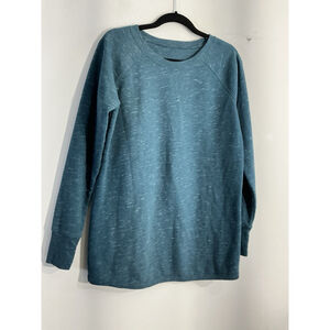 Womans Tek Gear Ultra Soft Fleece Medium Sweatshirt Pullover Teal